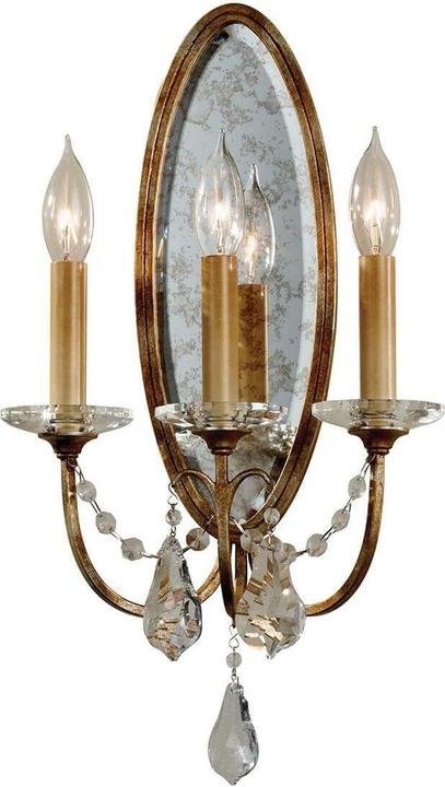 Produktbild Elstead Lighting Valentina Wandleuchte E14 3-fach Oxidierte Bronze (E14)