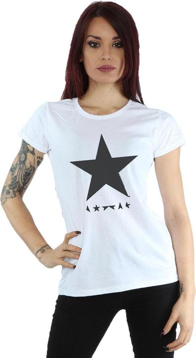 Immagine prodotto David Bowie Star Logo Maglietta Donna (L)