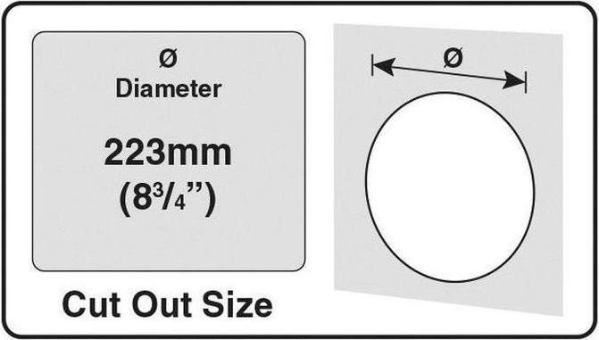 Actual product image Cat Mate Freilauftür 4-Wege für Glasscheiben Weiss (Manual cat flap)