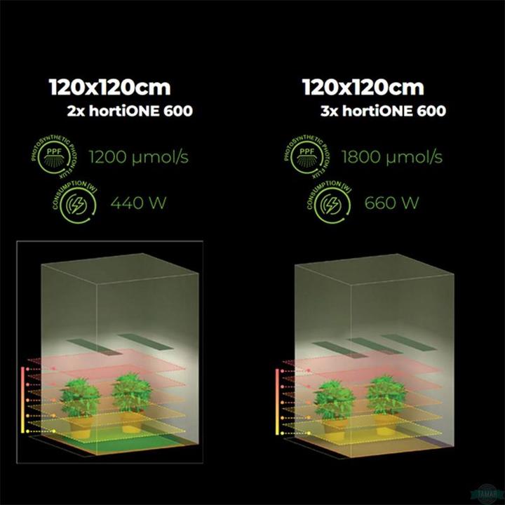 Produktbild HortiOne LED Lampe 600 (LED)