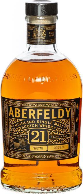 Produktbild Aberfeldy 21 Years (Single Malt, Scotch Whisky, 1 x 70 cl)
