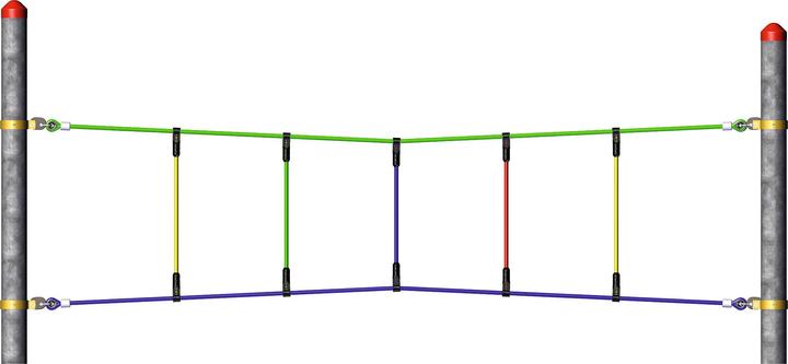 Produktbild Huck Seiltechnik Huck Seilparcours Haiger, Einzelelemente (40 cm)