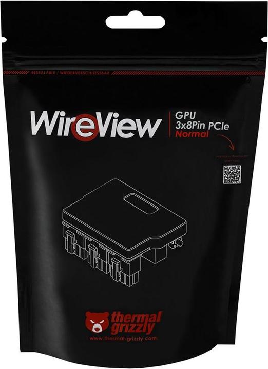 Actual product image Thermal Grizzly WireView GPU, 3x 8-pin PCIe - Normal