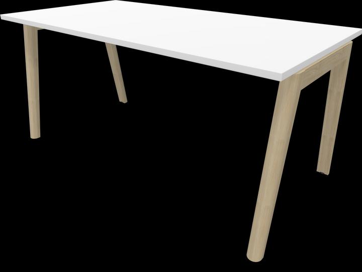 White, Ash natural light grey stained