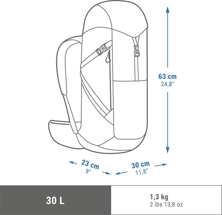 Immagine prodotto Quechua MH500 (30 l)