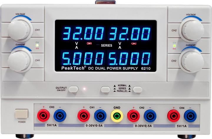 Peaktech P 6210 Linear Labornetzgerät