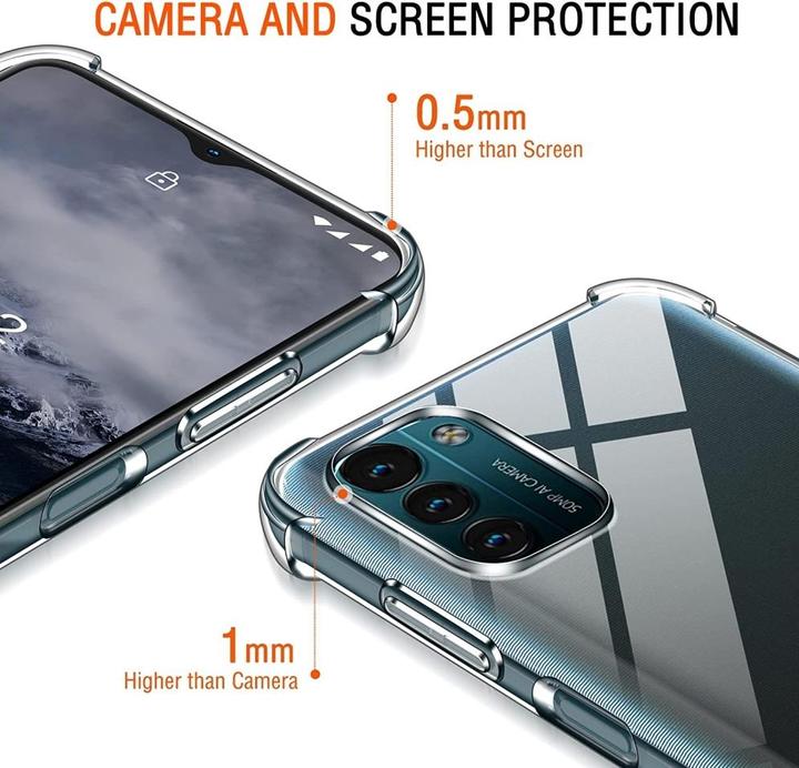 Produktbild Screenguard Crystal Soft Airbag Bumper (Nokia G21)