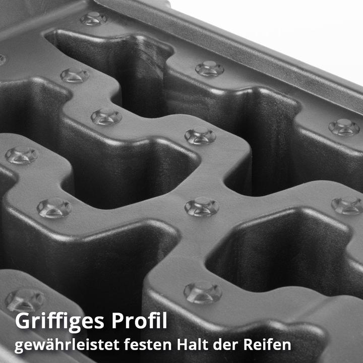 Produktbild Stahlwerk Stufenkeil GT-15 ST 2er Set mit 6 t Tragkraft Auffahrkeil Unterlegkeil