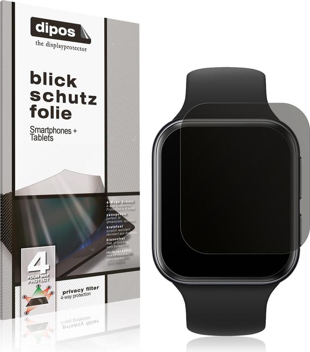 Produktbild Dipos Blickschutzfolie 4-Way Privacy (1 Stück, Oppo Watch 3)