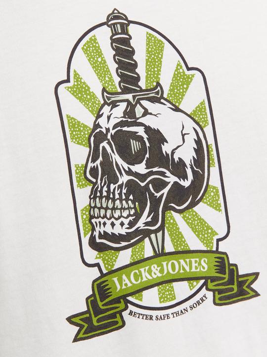 Image du produit Jack & Jones Jorseven Skull Tee Ss Crew Neck Sn (XS)
