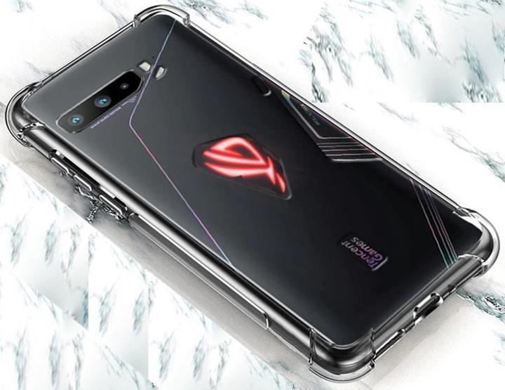 Produktbild Screenguard Asus ROG Phone 3 Hülle Crystal Soft Airbag Bumper (Asus ROG Phone)