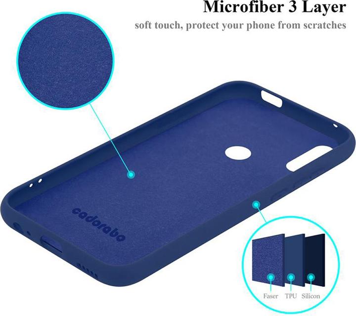 Image du produit Cadorabo TPU Liquid Silicone Case Cover (Huawei Enjoy 10 Plus, Huawei P Smart Z, Huawei Y9 Prime (2019))