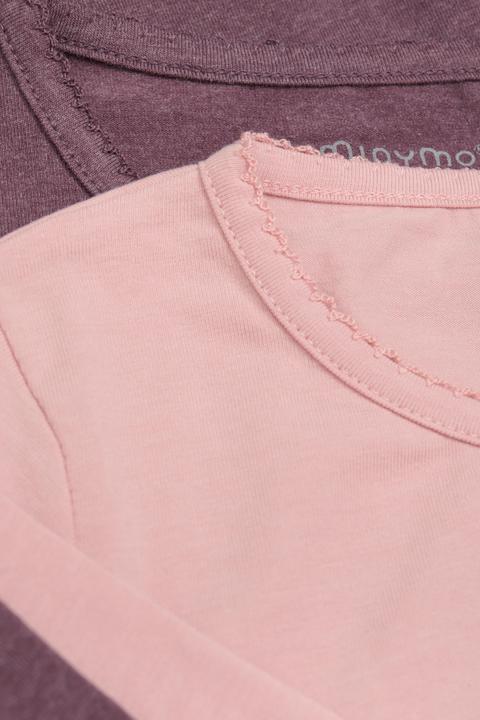 Immagine prodotto Minymo Maglietta Basic 34 L/S da bambino (confezione da 2) (140)