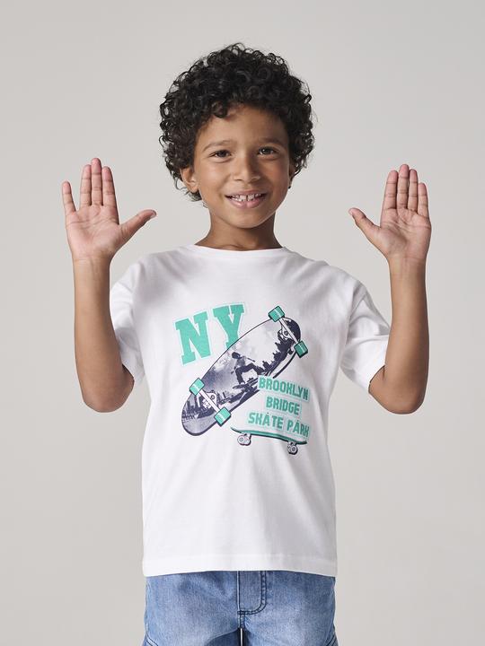 Produktbild Vertbaudet Jungen T-Shirt mit Fotoprint, Recycling-Baumwolle (140)