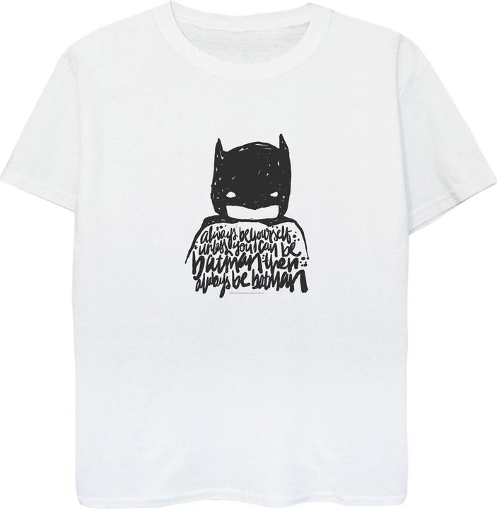 Batman BaumwollTShirt mit Logo Jungen (Always Be Yourself) (152, 158)