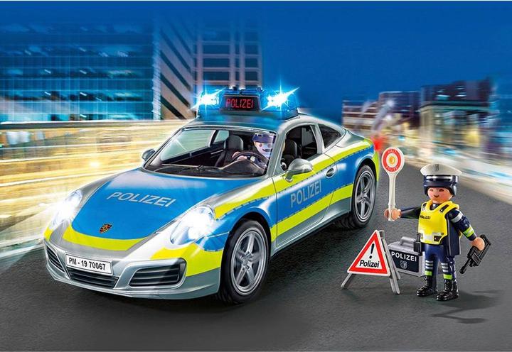 Actual product image Playmobil Porsche 911 Carrera 4S Police (70067, Playmobil Porsche)