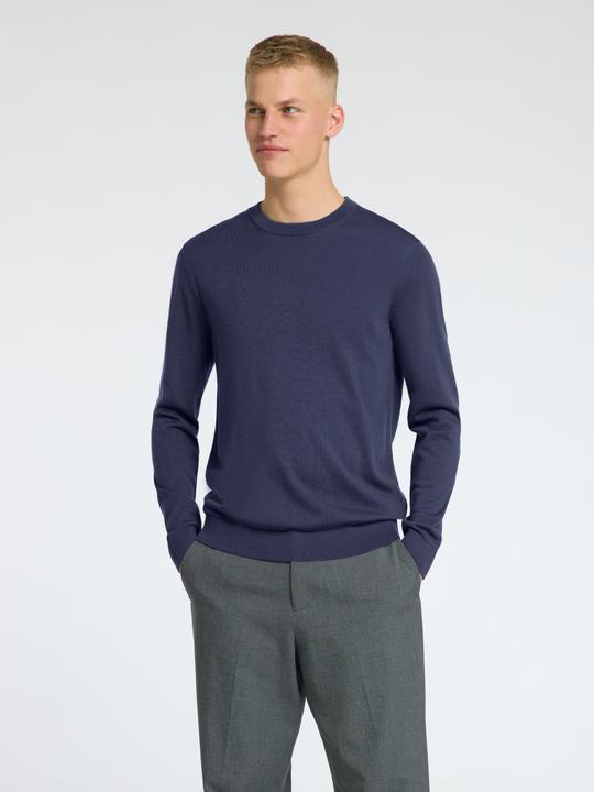 Actual product image Selected Homme Slhtray Ls Knit Merino Crew Neck Noos (XXL)