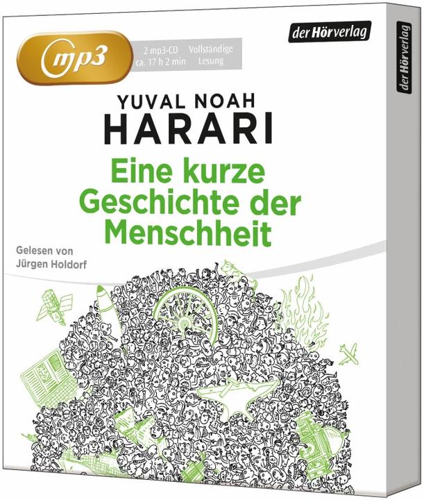 Produktbild Eine kurze Geschichte der Menschheit (Yuval Noah Harari, Jürgen Holdorf, Jürgen Neubauer, Deutsch)