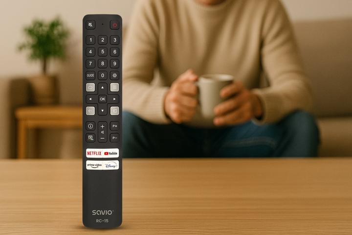 Produktbild Savio RC-15 (Gerätespezifische Fernbedienung, Miracast)