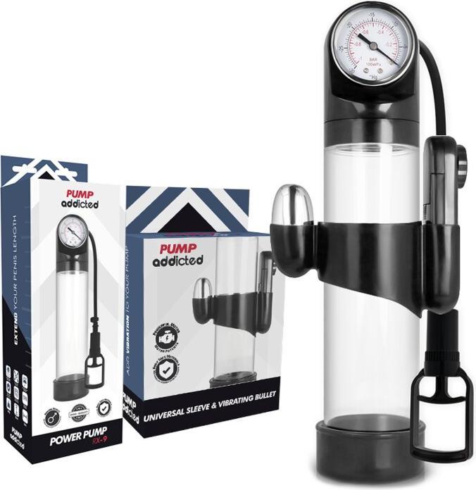 Immagine prodotto Pump Addicted Vibratore Trasparente Rx9