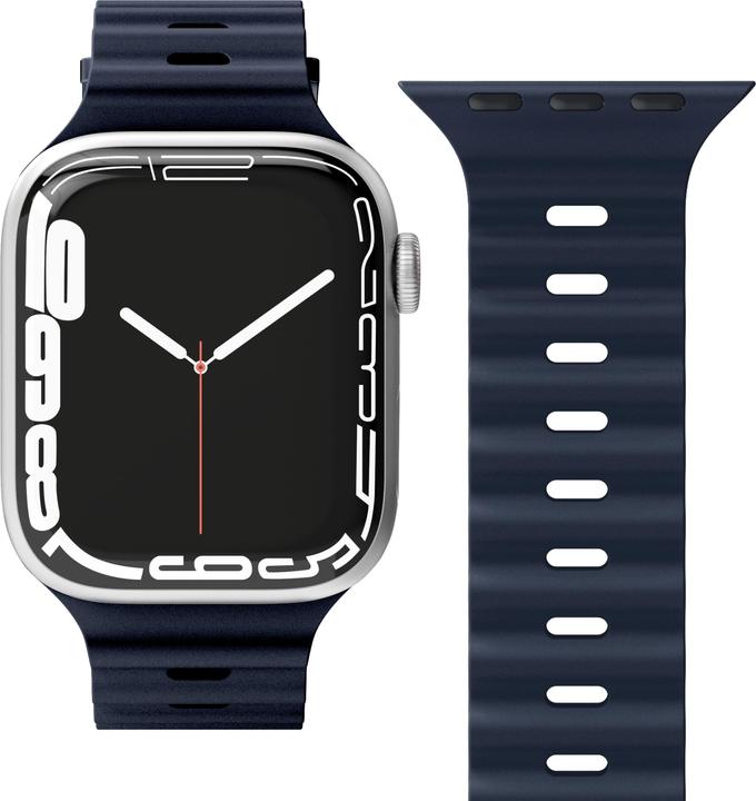 Vonmählen Ocean Band Case 2 Band One Navy 42/44/45/49mm (45 mm, 44 mm, 42 mm, 49 mm, Acier inoxydable)