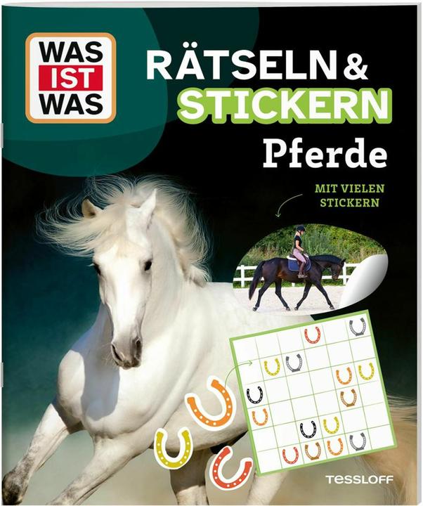 Image du produit Tessloff WAS IST WAS Rätseln und Stickern: Pferde