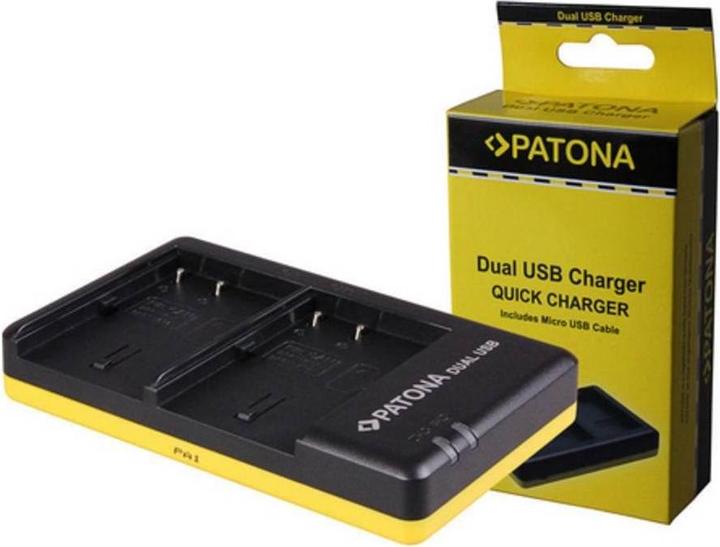 Actual product image Patona Dual Charger Nikon EN-EL3E (Camera battery charger)