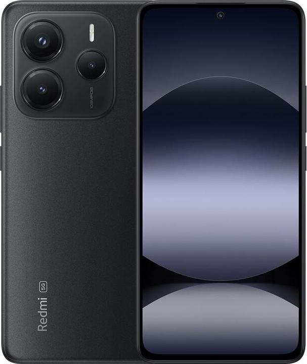 Xiaomi Redmi Note 14 5G (256 Go, Midnight Black, 6.67", Double SIM hybride, 108 Mpx, 5G)