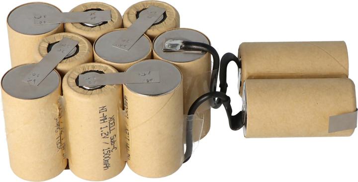 Produktbild XCell Ersatzakku passend für Kress ASX132, Kress 13,2 Volt Akku 2000mAh, NiMH Akku zum Selbsteinbau (2000 mAh)