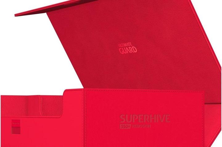 Produktbild Ultimate Guard Kartenbox XenoSkin Superhive 550+ Rot