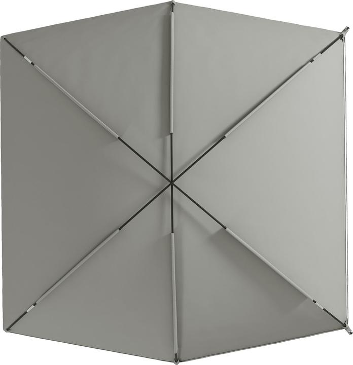 Actual product image Outsunny Automarkise Polyester, Stahl Hellgrau (3.30 kg)