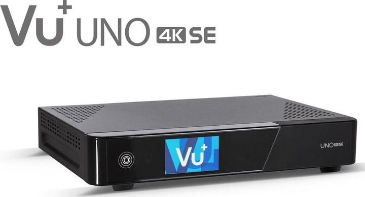 Actual product image Vu+ Uno 4K SE (4 GB, Twin DVB-S2, CI Shaft)
