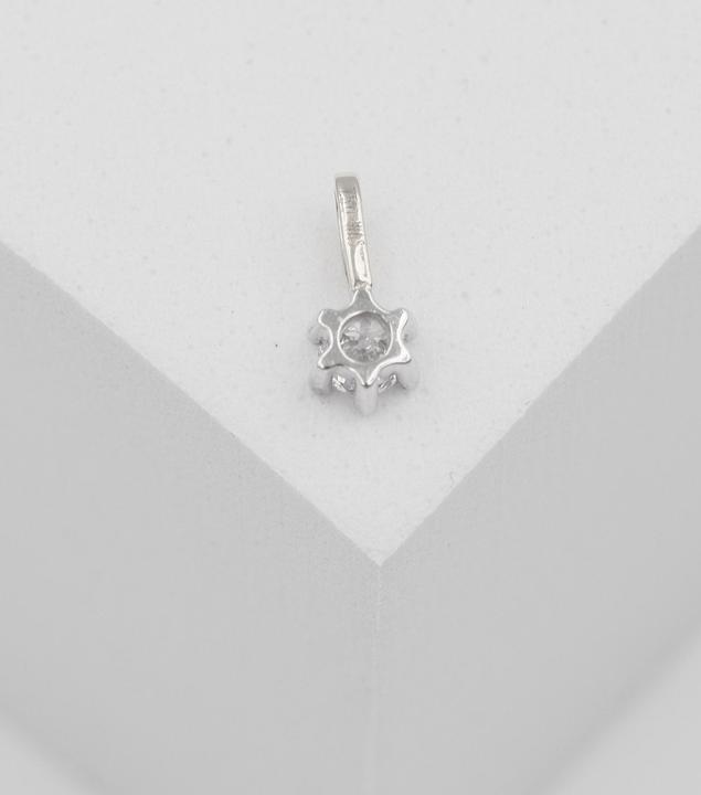 Image du produit Muau Pendentif monture 6 poignées (Or blanc 750)