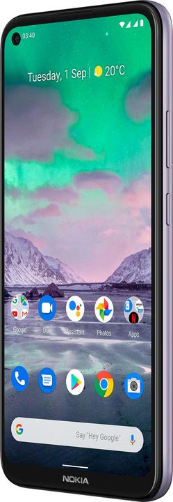 Actual product image Nokia 3.4 (64 GB, Purple, 6.39", Hybrid Dual SIM, 4G)