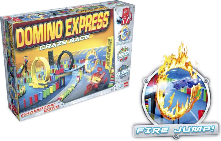 Produktbild Goliath Toys Domino Express Crazy Race (Deutsch, Französisch, Englisch)