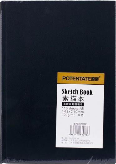 Produktbild Potentate Skizzenbuch (A5, Harter Einband)