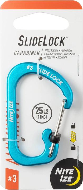 Actual product image Nite Ize SlideLock® Carabiner Aluminium #3