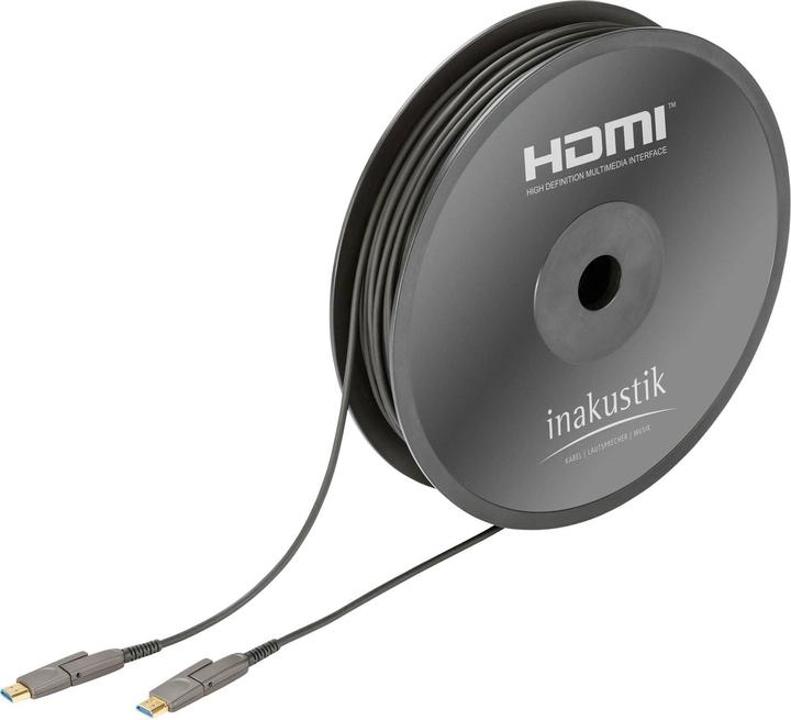 Produktbild Inakustik HDMI (Typ A)| micro HDMI (Typ D) — DVI| micro HDMI (Typ D) (30 m, HDMI, DVI)
