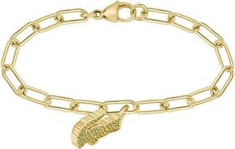 Lacoste - Gold-plated women's bracelet with colored crystals Crocodile 2040363