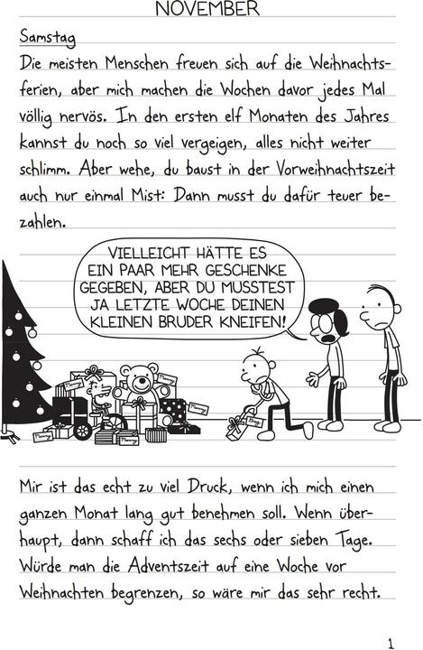 Produktbild Gregs Tagebuch 6 - Keine Panik (Deutsch, Jeff Kinney, 2011)