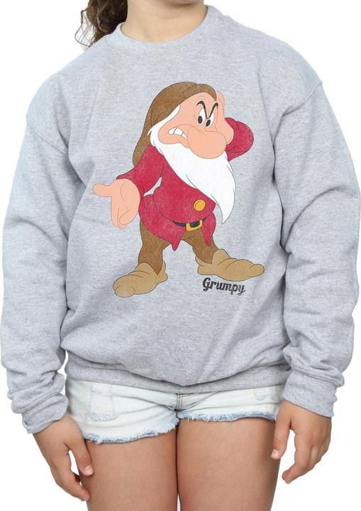 Immagine prodotto Disney Snow White And The Seven Dwarves Classic Grumpy Felpa Ragazze (152, 158)