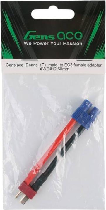 Actual product image Gens Ace Adapter Deans(T) męski do EC3 żeńskiego