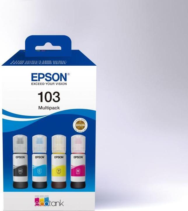 Immagine prodotto Epson Inchiostro/103 EcoTank CMYK (M, C, Y, FC)