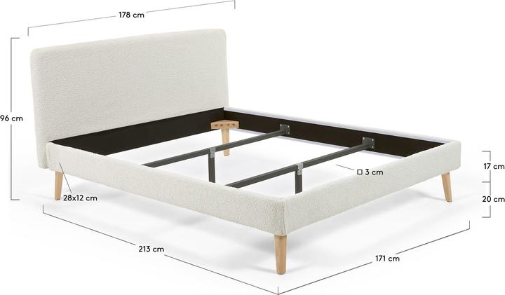 Produktbild Kave Home Dyla (160 x 200 cm)