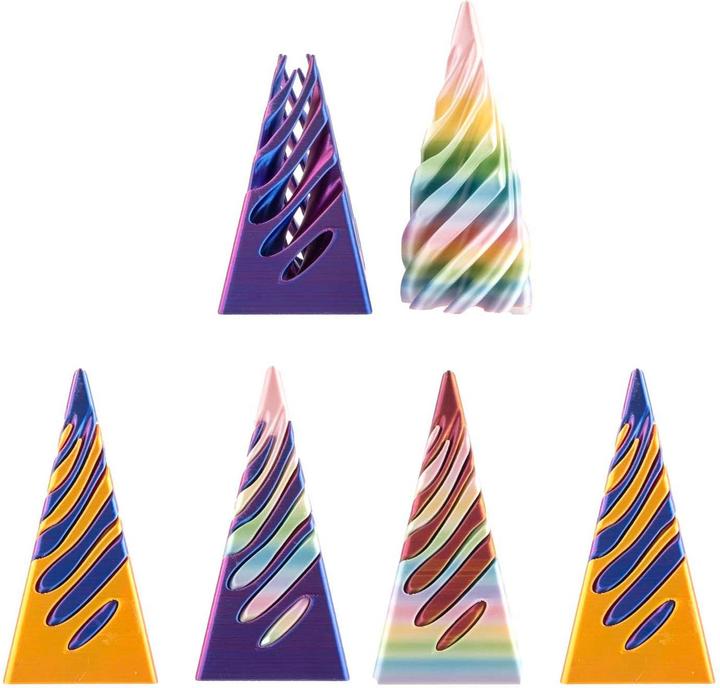 Jono Toys Magische 3D-Fidget-Turm-Pyramide gross