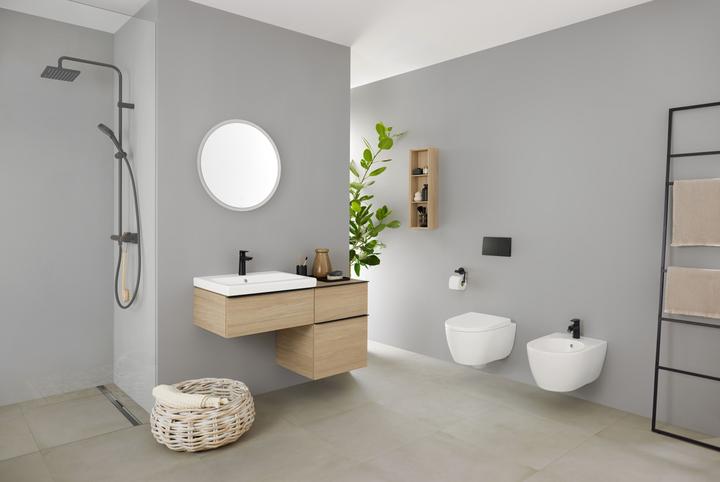 Produktbild Geberit CleanLine 80 Duschrinne 90 cm (schwarzchrom poliert) (930 mm)
