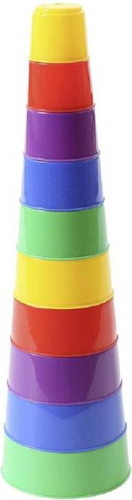 Produktbild Polesie Stapelpyramide 35110, 10-teilig
