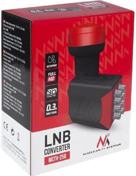 Produktbild Maclean Satellitenkonverter LNB Multiroom Octo Premium MCTV-258 (Octo LNB)