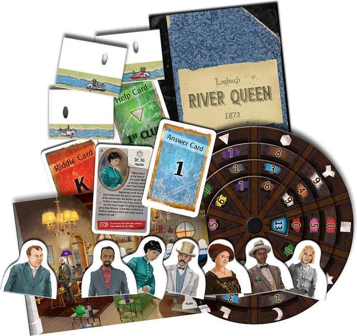 Produktbild Thames & Kosmos EXIT: Theft on the Mississippi Brettspiel Strategie (Englisch)