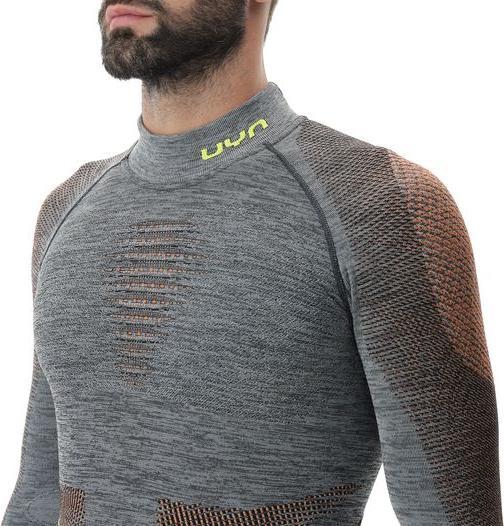Actual product image UYN Thermal shirt with stand-up collar Ambityon Melange (S, M)